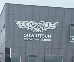 Quw’utsun Secondary ~ Partial Opening October 1, 2024