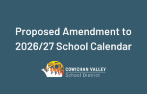 Proposed Amendment to School Calendar 2026-27